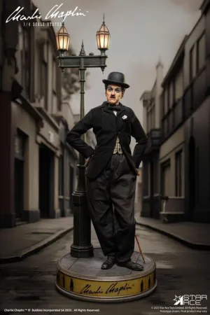 CHARLIE CHAPLIN ESTATUA 1/4 DELUXE VERSION 50 CM