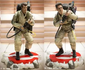 GHOSTBUSTERS ESTATUA RESINA 1/8 EGON SPENGLER + RAY STANTZ TWIN PACK SET 22 CM