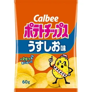 PATATAS FINAS CALBEE CON SAL 60G