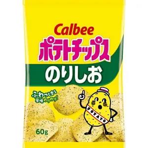 PATATAS CALBEE SABOR A ALGAS CON SAL 60G