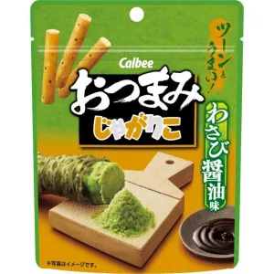 SNACK CALBEE JAGARIKO WASABI SABOR SOJA 42G