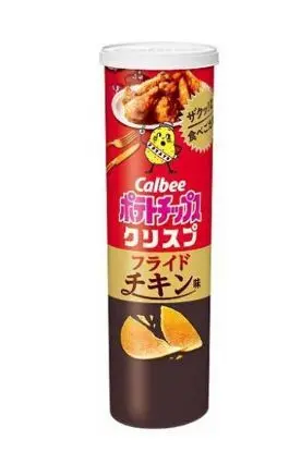 PATATAS FINAS CALBEE SABOR A POLLO FRITO 115 G