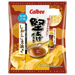 PATATAS CALBEE SABOR A SOJA Y ACEITE DE SÉSAMO 66G