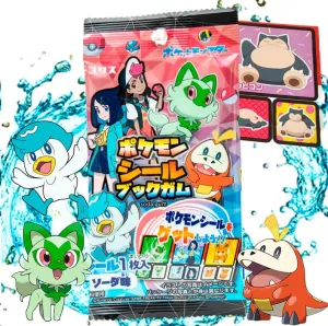 POKEMON CHICLE CORIS EDICION CON PEGATINA 3GR