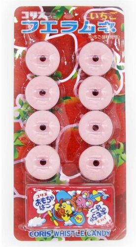 CARAMELOS CORIS SABOR FRESA 22GR