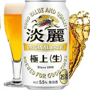 KIRIN TANREI CERVEZA LAGER 350 ML