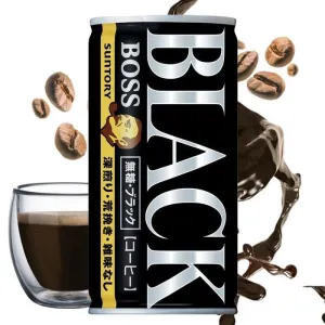 CAFÉ NEGRO SIN AZÚCAR SUNTORY BOSS BLACK 185G
