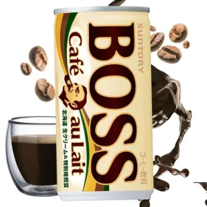 CAFÉ CON LECHE SUNTORY BOSS 185G