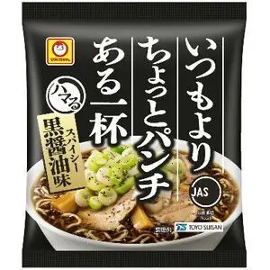 RAMEN MARUCHAN HAMARU NEGRO CON SABOR A TERNERA Y SALSA DE SOJA