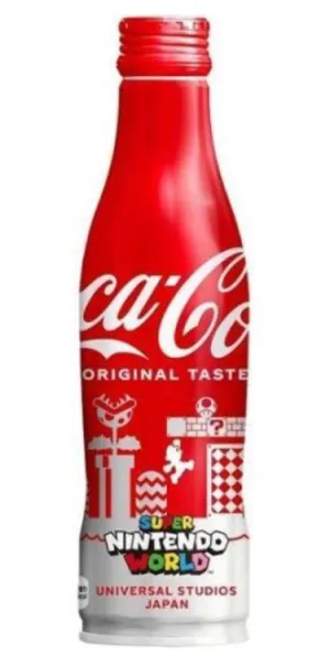 COCA COLA SUPER NINTENDO WORLD BOTELLA SLIM