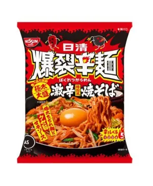 RAMEN NISSIN BOMBA PICANTE ESTILO KOREANO CON YAKISOBA 130G