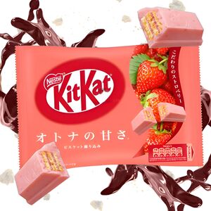KITKAT JAPONÉS SABOR FRESA 124G
