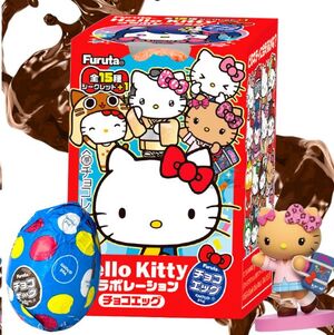 HUEVO DE CHOCOLATE SORPRESA EDICIÓN HELLO KITTY
