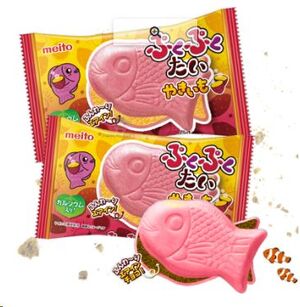 GALLETA TAIYAKI RELLENA DE CREMA SABOR SWEET POTATO