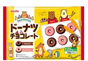 CHOCOLATE MINI DONUTS MEITO 91G