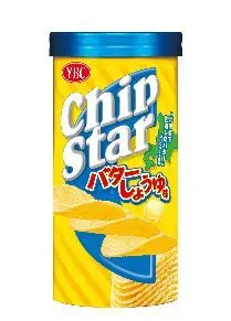 YBC SNACK DE PATATAS CHIPSTAR SABOR A MANTEQUILLA Y SOJA 50G