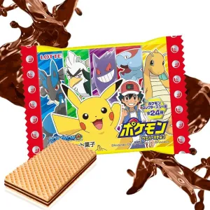 WAFERS DE CHOCOLATE EDICIÓN POKÉMON 23G