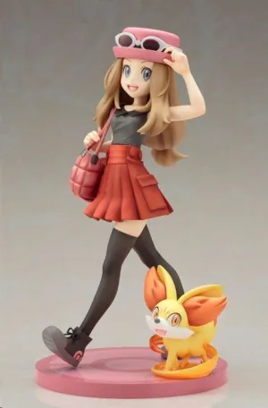 POKÉMON ESTATUA ARTFXJ PVC 1/8 SERENA & FENNEKIN 20 CM