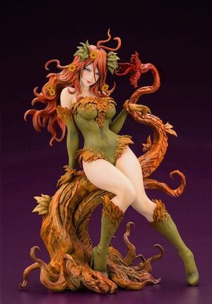 DC COMICS ESTATUA BISHOUJO PVC A ESCALA 1/7 POISON IVY RETURNS OTOÑO EDICIÓN LIMITADA 20 CM