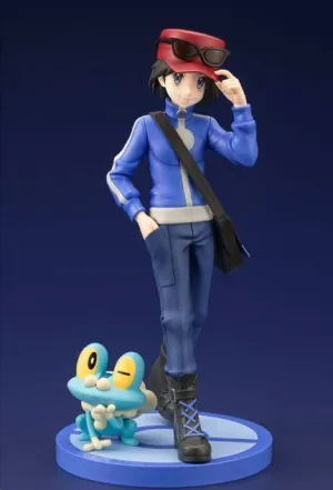 POKÉMON ESTATUA ARTFXJ PVC 1/8 KALM & FROAKIE 20 CM