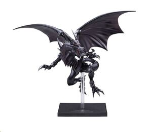 YU-GI-OH! ESTATUA OSHI WORKS PVC RED-EYES BLACK DRAGON 24 CM