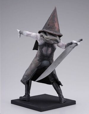SILENT HILL 2 ESTATUA OSHI WORKS PVC 1/7 RED PYRAMID THING 26 CM