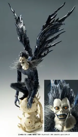 DEATH NOTE RYUK CRAFT LABEL ESTATUA RESINA                                 