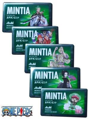 MENTAS ASAHI MENTA CATEQUINA ONE PIECE 50 TABLETAS