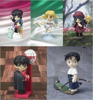 CLAMP IN 3D LAND FIG 5CM SERIE 4 TRADING (5 MODELOS)                       