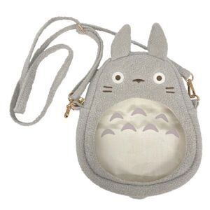 MI VECINO TOTORO BOLSO DE MANO GRIS 27 CM TOTORO