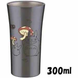 MI VECINO TOTORO VASO AZUL ACERO INOXIDABLE 300 ML TOTORO