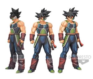 DRAGON BALL Z ESTATUA 28CM GRANDISTA BARDOCK MANGA DIMENSIONS              