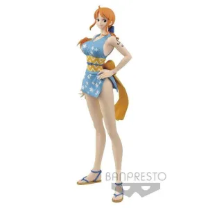 ONE PIECE ESTATUA 25CM GLITTER AND GLAMOURS NAMI WANOKUNI STYLE VER.A      