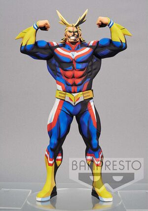 MY HERO ACADEMIA ESTATUA PVC 28CM GRANDISTA ALL MIGHT MANGA DIMENSIONS     