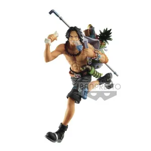 ONE PIECE ESTATUA PVC 14CM THREE BROTHERS PORTGAS D. ACE                   