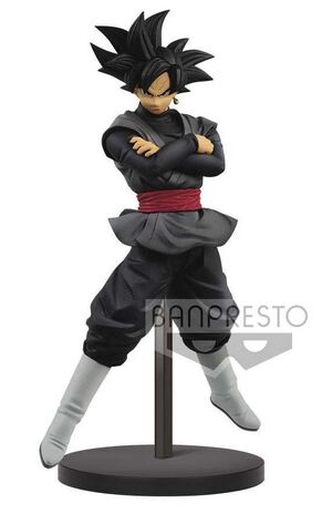 DRAGON BALL SUPER ESTATUA 17CM CHOSENSHIRETSUDEN GOKU BLACK                