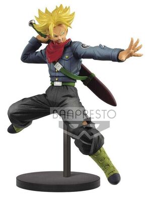 DRAGON BALL SUPER ESTATUA 17CM CHOSENSHIRETSUDEN SSJ FUTURE TRUNKS         