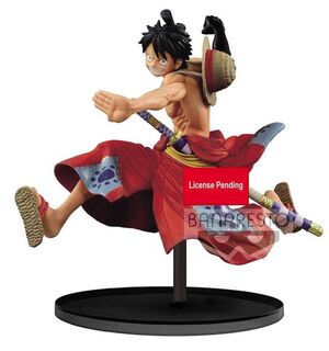 ONE PIECE ESTATUA 14CM BATTLE RECORD COLLECTION MONKEY D. LUFFY            