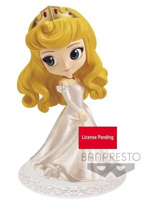 DISNEY Q-POSKET 14CM PRINCESS AURORA (SLEEPING BEAUTY) DREAMY STYLE VER.A  