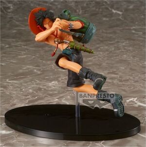 ONE PIECE ESTATUA SCULTURES COLOSSEUM ACE 9CM