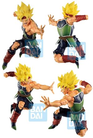 DRAGON BALL SUPER ESTATUA 18CM ICHIBANCHO SS BARDOCK RISING FIGHTERS       