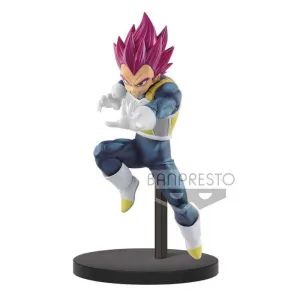 DRAGON BALL SUPER ESTATUA 13CM CHOSENSHIRETSUDEN II VOL.3 SS GOD VEGETA    
