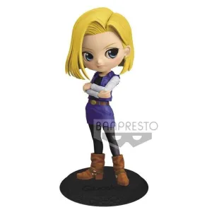 DRAGON BALL Z ESTATUA 14CM Q POSKET ANDROID 18                             