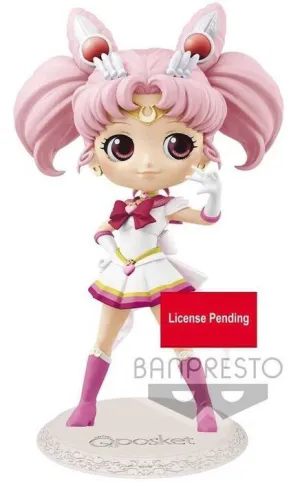 SAILOR MOON ETERNAL THE MOVIE Q POSKET FIG 14CM SUPER SAILOR CHIBI MOON A  