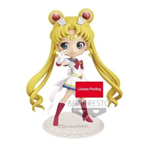 SAILOR MOON ETERNAL THE MOVIE MINIFIGURA Q POSKET SUPER SAILOR MOON VER. A 14 CM