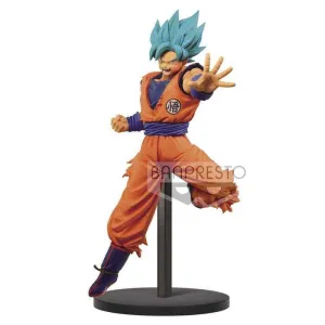DRAGON BALL SUPER ESTATUA 16CM CHOSENSHIRETSUDEN SSGSS SON GOKU            