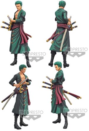 ONE PIECE ESTATUA 28CM GRANDISTA RORONOA ZORO MANGA DIMENSION              