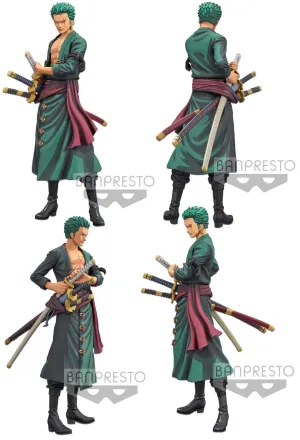 ONE PIECE ESTATUA 28CM GRANDISTA RORONOA ZORO MANGA DIMENSION              
