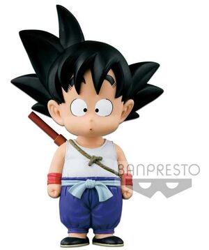 DRAGON BALL ESTATUA 14CM ORIGINAL FIGURE COLLECTION SON GOKU (KID GOKU)    