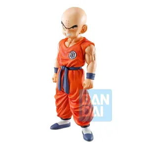 DRAGON BALL SUPER ESTATUA 18CM ICHIBANCHO KRILLIN STRONG CHAINS            